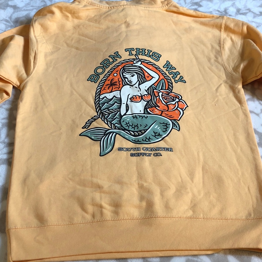 ✨NWT SOUTH QUARTER SUPPLY CO Born This Way Hoodie size Medium